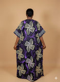 Ready to wear female purple Ankara bubu